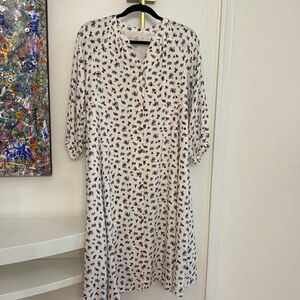 The nines by Hatch fully lined maternity midi/maxi dress - super cute!